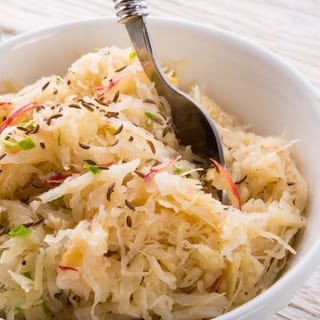 Sauerkraut with carrots