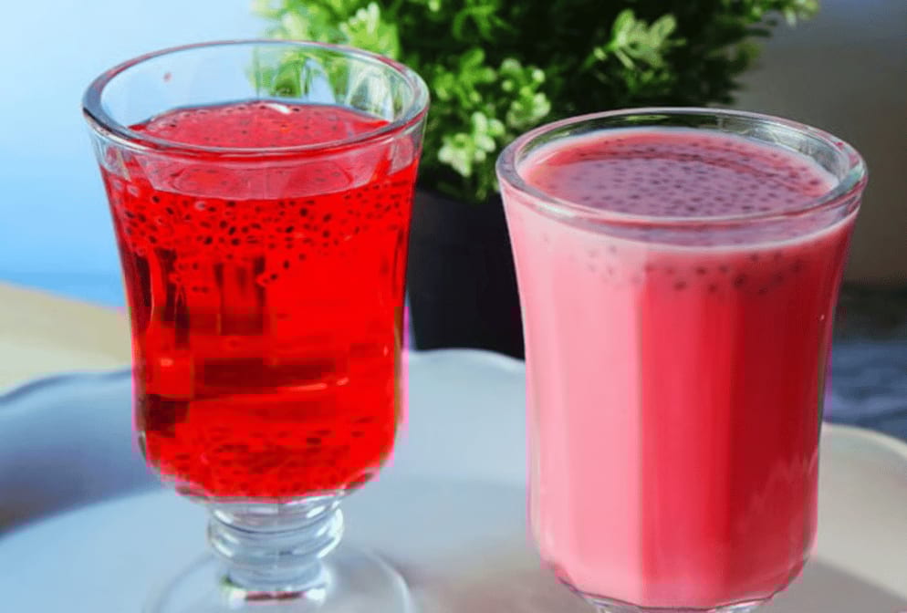 Sharbat (rosewater).