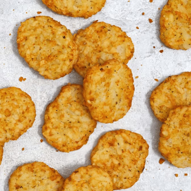Mini hashbrowns.