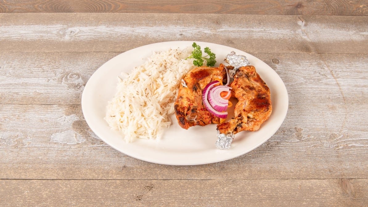 Tandoorie chicken & rice.